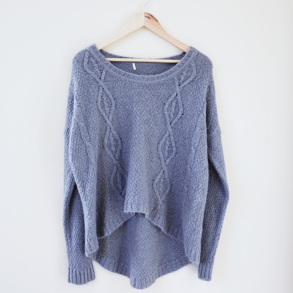 Zara cable-knit sweater